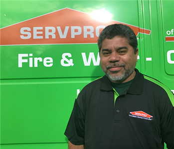 Jorge Escalera, team member at SERVPRO of Norwich and Windham County